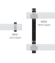 ATDEC ADM-WF2 - Rail to Wall Attachment Fixture