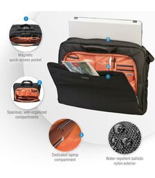 EVERKI 18.4" Lunar Briefcase - (EKB417BK18)