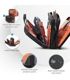 EVERKI 17.3" Versa Checkpoint Friendly Briefcase - (EKB427BK17)