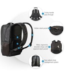 EVERKI 14.1" Slim Backpack Perfect for MacBook Pro 15 (EKP118)