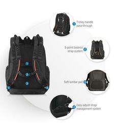 EVERKI 13" To 17.3" Atlas Checkpoint Friendly Backpack (EKP121)