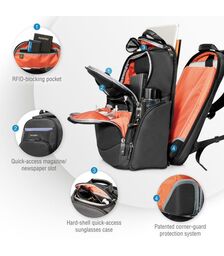 EVERKI Suite Premium Checkpoint Friendly Laptop Backpack (EKP128)