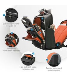 EVERKI Onyx Premium Friendly Laptop Backpack Up To 15.6" (EKP132)