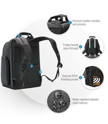 EVERKI Onyx Premium Friendly Laptop Backpack Up To 15.6" (EKP132)