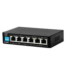 D-Link 6-Port 10/100Mbps PoE Switch - (DES-F1006P-E)