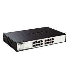 D-Link 16-Port Copper Gigabit Unmanaged Switch - (DGS-1016D)