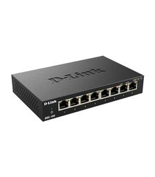 D-LINK 8-Port Gigabit Desktop Switch (Metal Housing) - DGS-108