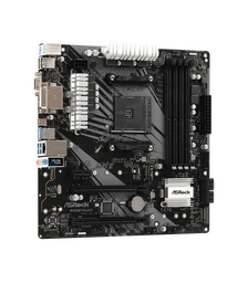 ASRock B450M Pro4-F AMD Socket AM4 Desktop Motherboard