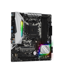 ASRock B450M Steel Legend Desktop Motherboard Socket AM4 Micro ATX
