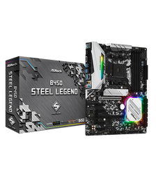 ASRock B450 Steel Legend AMD Socket AM4 Desktop Motherboard