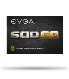 EVGA GQ 600W Power Supply Modular 80 Plus Gold - 110-GQ-0600-V4