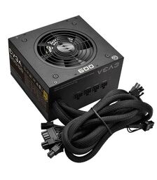 EVGA GQ 600W Power Supply Modular 80 Plus Gold - 110-GQ-0600-V4
