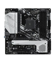 ASRock X570M Pro4 Desktop Motherboard Socket AM4 AMD