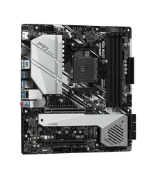 ASRock X570M Pro4 Desktop Motherboard Socket AM4 AMD