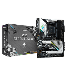 ASRock X570 Steel Legend AMD Socket AM4 Desktop Motherboard