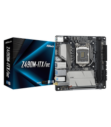 ASRock Z490M-ITX/ac Desktop Motherboard Mini ITX LGA-1200 Intel