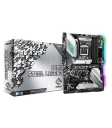 ASRock Z490 Steel Legend Desktop Motherboard ATX LGA-1200 Intel