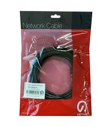 Shintaro Cat6 24 AWG Patch Lead Black 1m - 01SHC6-BLA-1