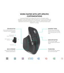 Logitech MX Master 3 Advanced Wireless Mouse - 14LT-MX-MASTER3