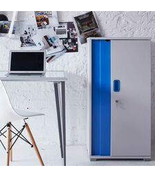 LapCabby Lyte Device Static Charging Cabinet - 15LC-LYT-16SD-BL