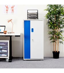 LapCabby Lyte Device Static Charging Cabinet - 15LC-LYT-16SD-BL