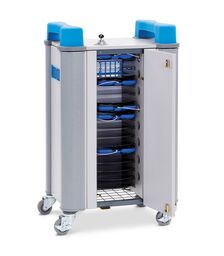 LapCabby TabCabby AC Charging Trolley - 15LC-TAB-16HC-BL