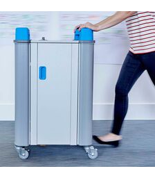 LapCabby TabCabby AC Charging Trolley - 15LC-TAB-16HC-BL