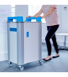 LapCabby TabCabby AC Charging Trolley - 15LC-TAB-16HC-BL