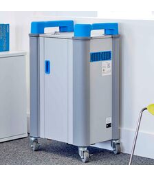 LapCabby TabCabby AC Charging Trolley - 15LC-TAB-16HC-BL