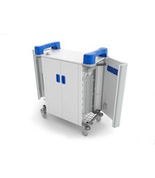 LapCabby TabCabby Mobile AC Charging Trolley - 15LC-TAB-32HC-BL