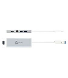 J5create USB 3.0 Mini Dock for Dual display (JUD380)