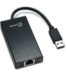 J5create USB 3.0 to RJ-45 Gigabit Ethernet 3-Port HUB (JUH470)