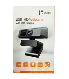 J5create USB Full HD Webcam with 1080p/30 FPS (JVCU100)