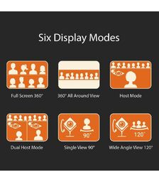 J5create 360 All Around Conference Webcam for Huddle Rooms JVCU360