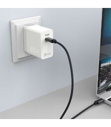 J5Create 65W GaN PD USB-C Mini Charger (JUP1365)