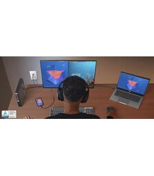 Dell Ultra Sharp 24" USB-C Hub Monitor 60HZ - U2422HE