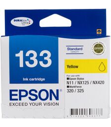 Epson 133 Standard Yellow Ink Cartridge - C13T133492