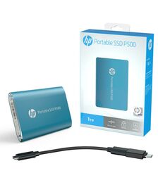 HP Portable SSD P500 1TB BLUE - 1F5P6AA#ABB