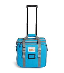 LapCabby GO2 6 Charge Portable AC Charging Case - 15LC-GO2-BL