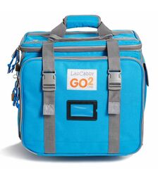 LapCabby GO2 6 Charge Portable AC Charging Case - 15LC-GO2-BL