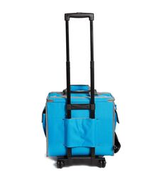 LapCabby GO2 6 Charge Portable AC Charging Case - 15LC-GO2-BL