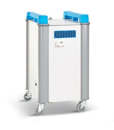 LapCabby 10 Device Mobile AC Charging Trolley - 15LC-LAP-10V-BL