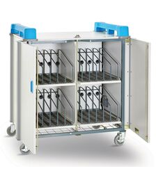 LapCabby 20 Device Mobile AC Charging Trolley - 15LC-LAP-20V-BL
