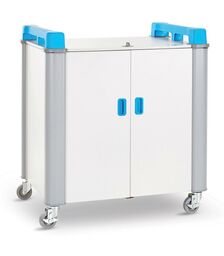 LapCabby 20 Device Mobile AC Charging Trolley - 15LC-LAP-20V-BL
