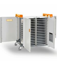 LapCabby 32-Device Mobile AC Charging Trolley - 15LC-LAP-32H-BL