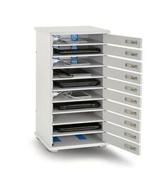 LapCabby Lyte 10 Device Static Charging Locker - 15LC-LYT-10MD-CH