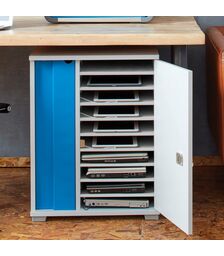 Lapcabby Lyte 10 Device Static Charging Cabinet - 15LC-LYT-10SD-BL