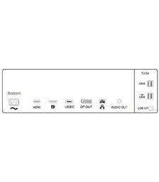 PHILIPS 34" Curved Monitor Ultra-Wide LCD  QHD  (346P1CRH)