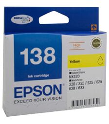 Epson 138 High Capacity Yellow Ink Cartridge - C13T138492