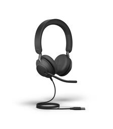 Jabra Evolve2 40 USB-A MS Stereo corded headset-24089-999-999